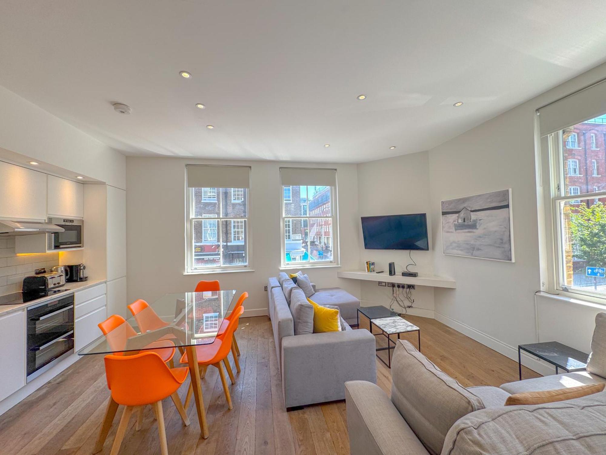 Whitfield Street Apartments London Kültér fotó